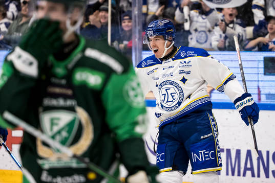 Leksands Ben Thomas jublar