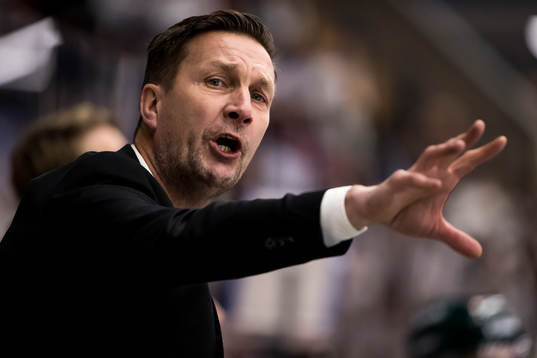 Färjestads tränare Johan Pennerborn