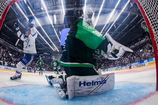 Leksands Martin Karlsson jublar