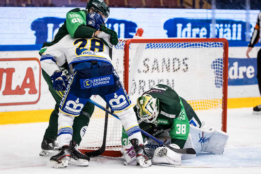 Färjestads målvakt Dominik Furch