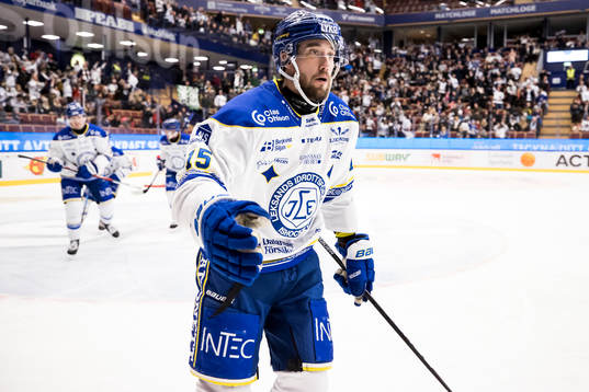 Leksands Max Veronneau jubel