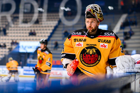 Luleås målvakt Joel Lassinantti