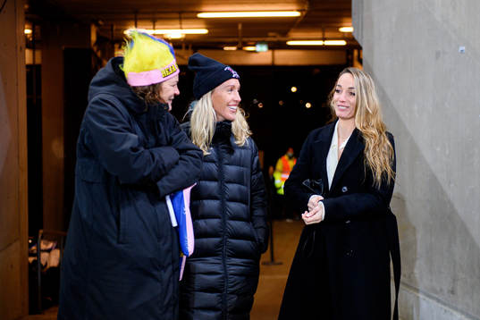 Julia Roddar and Kosovare Asllani