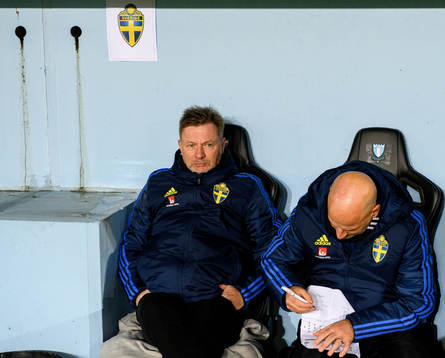 Peter Gerhardsson, head coach and Magnus Wikman, assistant
