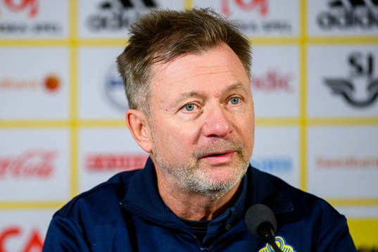 Peter Gerhardsson, head coach of Sweden