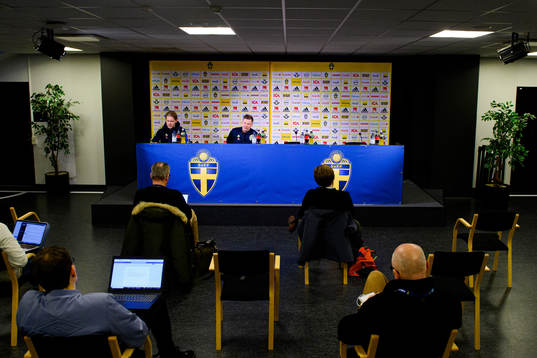 Peter Gerhardsson, head coach of Sweden