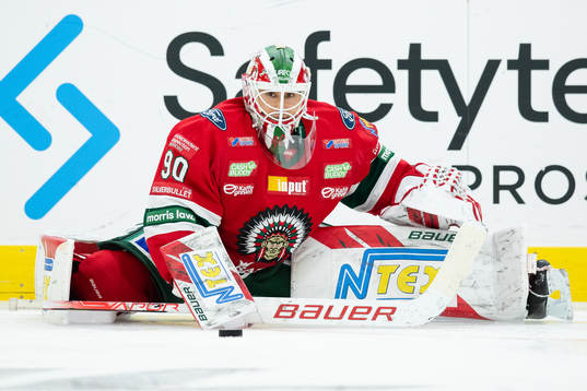Frölundas målvakt Matthew Tomkins