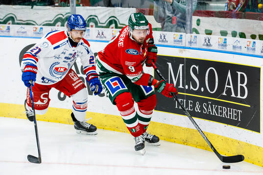 Oskarshamns Brian Cooper och Frölundas Jan Mursak