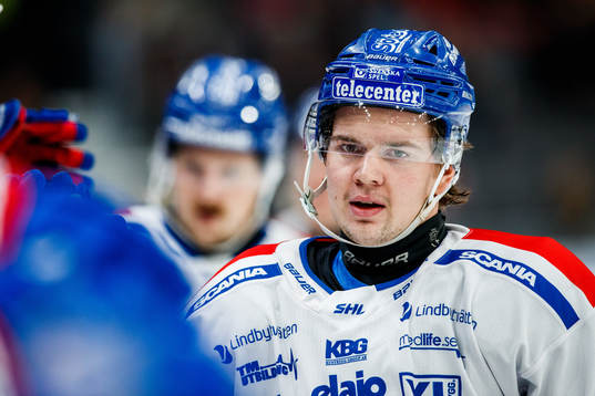 Oskarshamns Lukas Pilö jublar