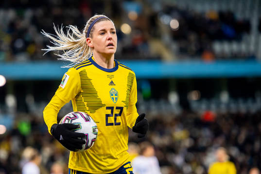 Olivia Schough of Sweden