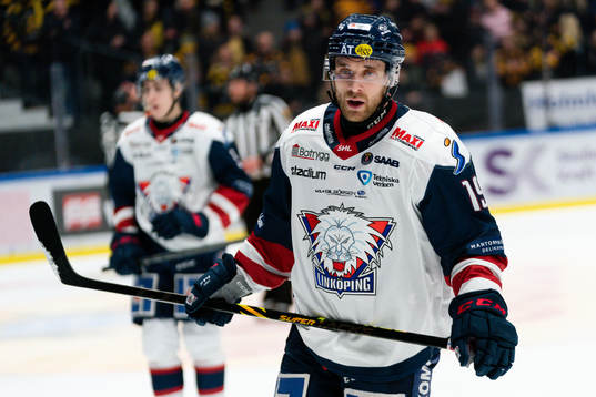 Linköpings Patrick Russel deppar