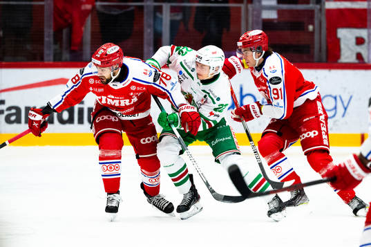 Timrås Robin Hanzl och Rögles Samuel Jonsson