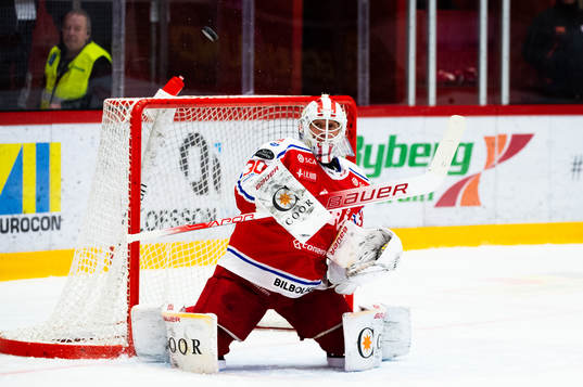 Timrås målvakt Jacob Johansson