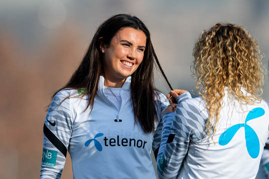 Ingrid Syrstad Engen and Celin Bizet Ildhusøy of Norway