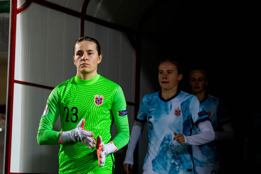 goalkeeper Rugile Rulyte of Norway