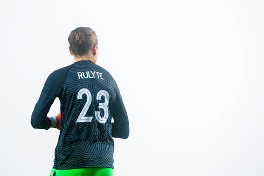 Goalkeeper Rugile Rulyte of Norway