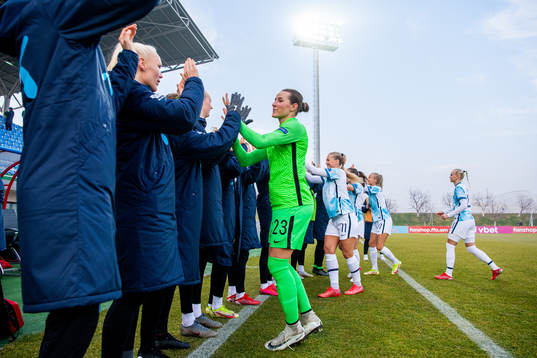 Goalkeeper Rugile Rulyte of Norway