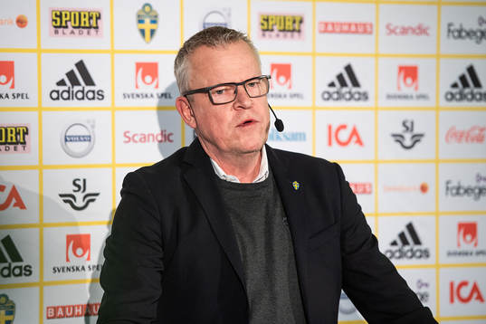 Head coach Janne Andersson of the Swedish national football
