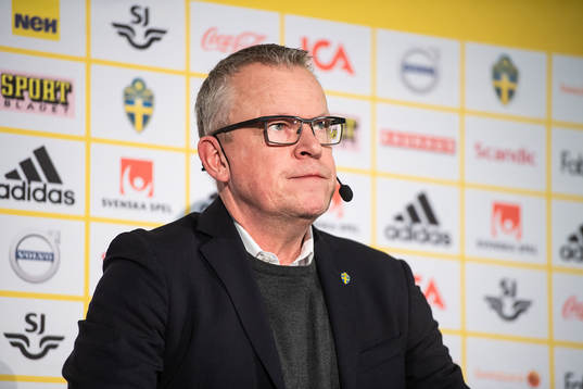 Head coach Janne Andersson of the Swedish national football