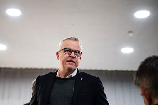 Head coach Janne Andersson of the Swedish national football