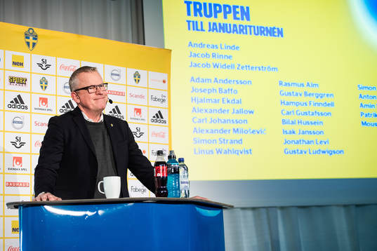 Head coach Janne Andersson of the Swedish national football