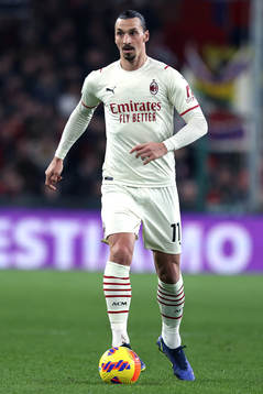 Zlatan Ibrahimovic of Milan