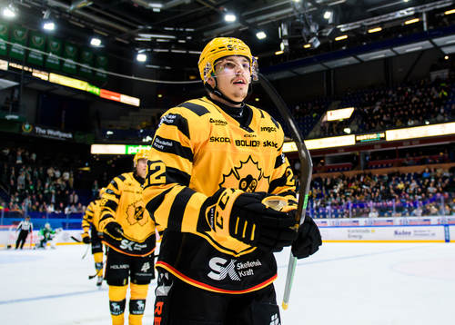 Skellefteås Jonathan Johnson jublar
