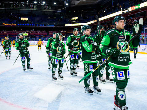 Färjestads spelare deppar