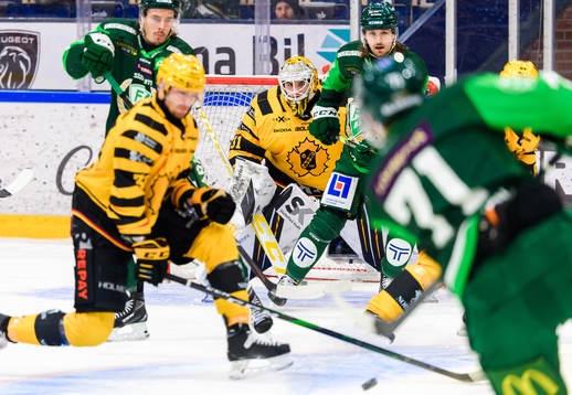 Skellefteås målvakt Strauss Mann