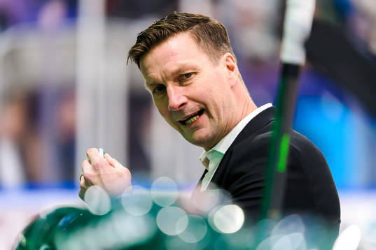 Färjestads tränare Johan Pennerborn