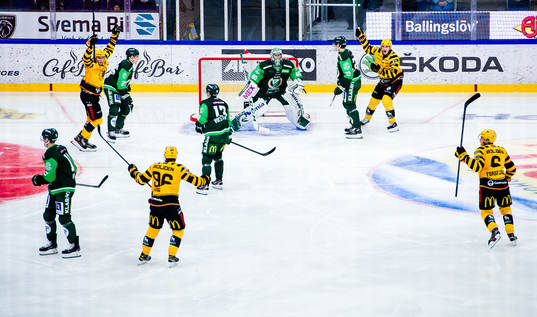 Skellefteås Rickard Hugg jublar
