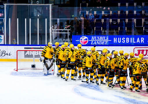 Skellefteås spelare jublar