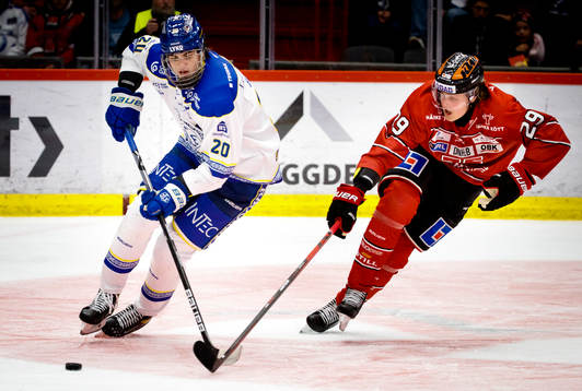 Leksands Lian Bichsel och Örebros Milton Oscarson