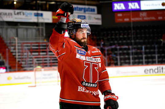 Örebros Nick Ebert tackar fansen