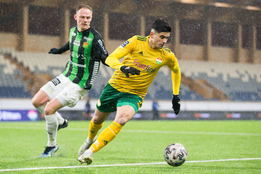 GAIS Simon Alexandersson och Dalkurds Dillan Ismail