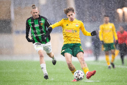 GAIS Jonas Lindberg och Dalkurds Stefan Wolf