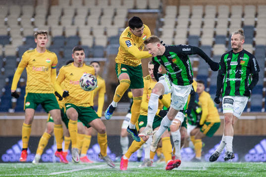 Dalkurds Ezequiel Montagna och GAIS Julius Lindberg