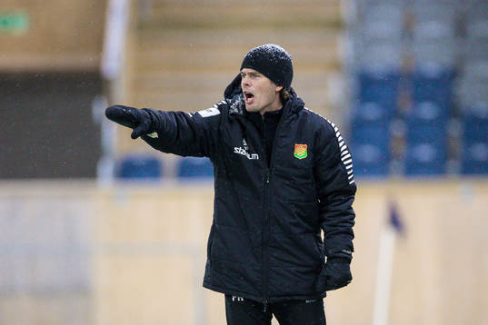 GAIS tränare Fredrik Holmberg