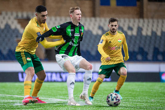 Dalkurds Dillan Ismail och GAIS Julius Lindberg