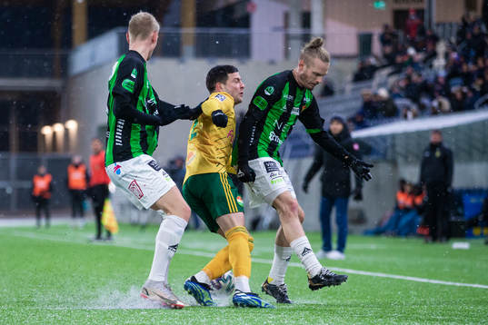 Dalkurds Ezequiel Montagna och GAIS Jonas Lindberg