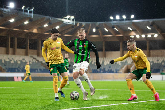 Dalkurds Ezequiel Montagna och GAIS Joackim Åberg
