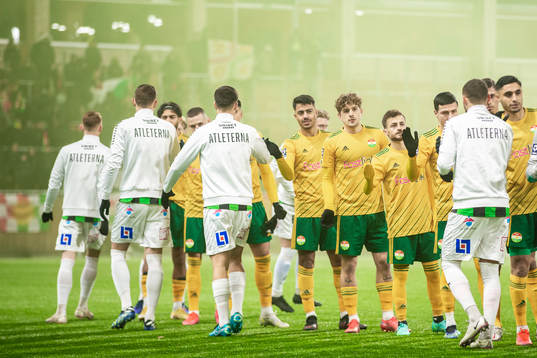 GAIS och Dalkurds spelare