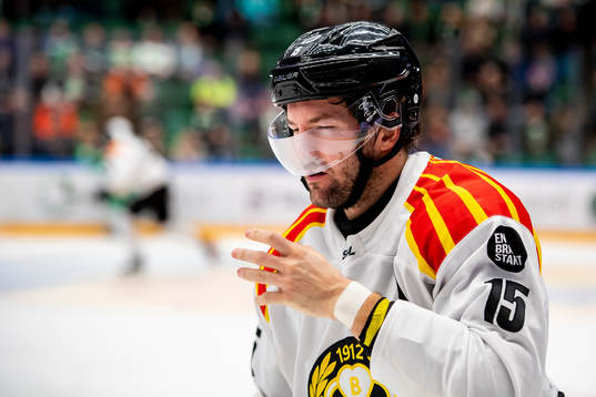Brynäs Simon Bertilsson har ont