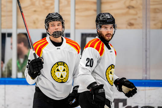 Brynäs Theo Lindstein och Oula Palve