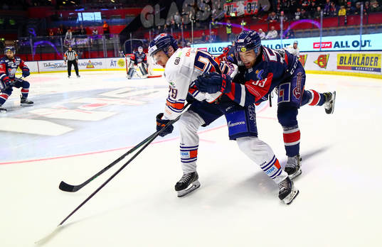 Växjös Pontus Holmberg och Linköpings Eddie Larsson