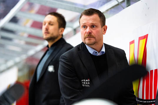 Malmö Redhawks tränare Joakim Fagervall