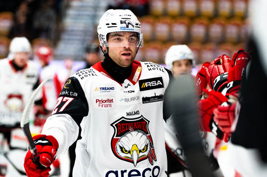 Malmö Redhawks Ponthus Westerholm jublar