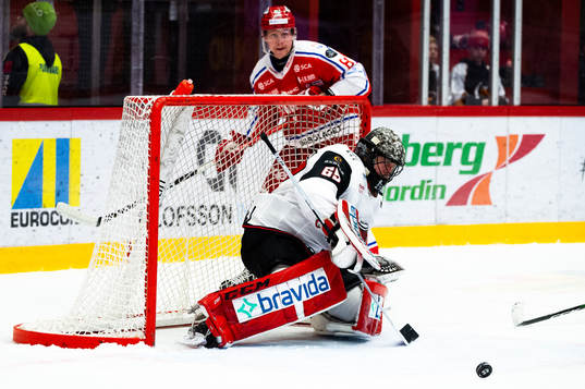Malmö Redhawks målvakt Oscar Alsenfelt
