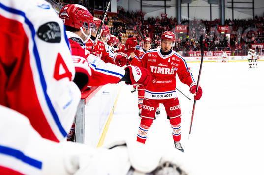Timrås Jacob Blomqvist jublar