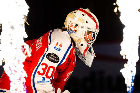 Timrås målvakt Jacob Johansson